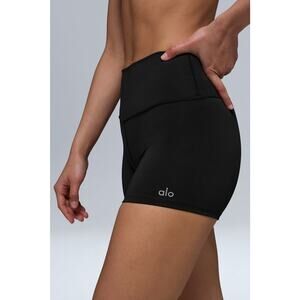 Alo Yoga 3" High-Waist Airlift Short Black - S